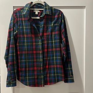 L.L. Bean fisherman’s shirt women’s XS